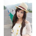 Stylish Long Curly Wig Japanese Hairstyle with Ban