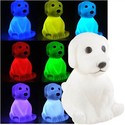 Lovely Little Dog Shape Design Color Changing LED 