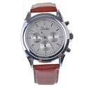 Stylish Chronograph Men&#39;s Wrist Watch with Lar