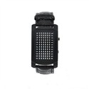 Cooling Soft Leather Sport Style Led Watch (Black)