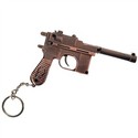 Butane Jet Lighter with Copperish Pistol Model