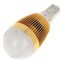 LED Light Bulb with E14 85~245V 3W 3-LED 260-Lumen