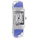 Floral Bracelet Style Wrist Watch Metal Watch with