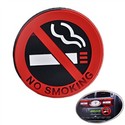 No Smoking Design Plastic Car Sticker Plastic Car 