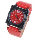 WOMAGE Unisex Wrist Watch Quartz Watch with Square