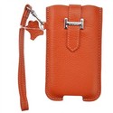 High-quality Protective Leather Case Pouch with St