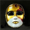 LP-2 Men&#39;s Whole Face Color Pattern Mask Ball 