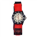 Lovers Wrist Watch for Woman with Round Dial (Red)