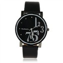 Fashionable Large Arabic Numerals Round Dial Wrist