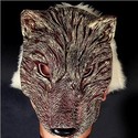 Wolf Head Mask with Plush Cap for Parties /Costume