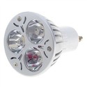 GU10 3-LED 240 Lumens 220V 3500K Light Bulb with W