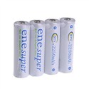 BTY 2250mAh 1.2V AA Rechargeable Battery (4 pcs/se