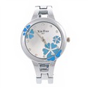 Heart-shaped Patterns Dial Bracelet Women&#39;s Wr