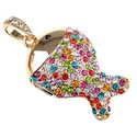 1GB U Disk Fish Shape USB Flash Memory Drive with 