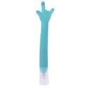 Funny Palm Ballpoint Pen with Love Gesture (Blue)