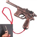 Gun Shape Refillable Jet Butane Lighter Windproof 