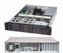 Supermicro CSE822T-400LPB 2U Rackmount Server Chas