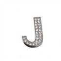 Durable Metal Rhinestone Car Sticker Appearance wi