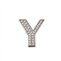 Fashionable Metal Rhinestone Car Sticker Appearanc