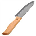 6 Inch Ceramic Knife with Bamboo Hand Shank