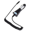 120CM-Length 2.0mm Plug Car Charger with Retractab