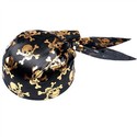 Golden Skeleton Heads Pirate Hat for Parties /Cost