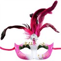 Quill Leathers Mardi Gras Mask Eye Mask for Costum