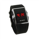 Digital Electronic LED Watch with Red Light Displa