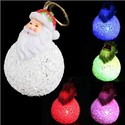 Crystal Decorated Santa Claus Shaped Design Color 