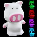 Lovely Pig Shaped Color Auto-Changing LED Desktop 