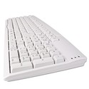 Ez-9900 USB 107-Key Spanish Keyboard (White)