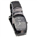 Fashion Black Quartz Wrist Watch