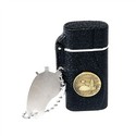 Butane Jet Lighter with Exquisite Bag - Black