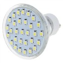 110V GU10 1.5W 30-LED 150-Lumen 8000K Light Bulb (