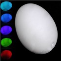 Egg Shaped LED Light Lamp with Changeable Color