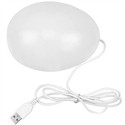 Lovely Egg Shaped USB Powered Warm Light LED Breat