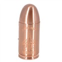 Bullet Style Butane Lighter with LED Flashlight - 