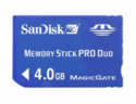 SANDISK/MS PRO DUO 4GB