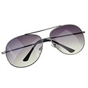 Vogue Double Bridge PC Lens Sunglasses with Black 