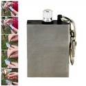 Metal Match Box Lighter (Silver)