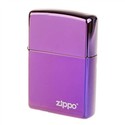 Elegant Metal Oil Lighter Cigarette Lighter (Purpl