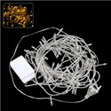 8.6m 100-LED 5-Mode Orange LED String Light with E