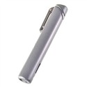 Genuine Pen Shaped Steel Butane Lighter (Grey)