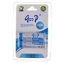 GD-2500mAh 1.2V AA Rechargeable Ni-MH Battery (2 p