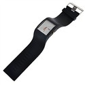 Simple Style Rectangle Case Rubber Wrist Watch wit