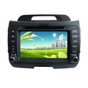 7&quot; Touch Screen 2-Din Professional Car DVD Pl