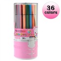 36 Colors Washable Watercolor Pens in Cute Bear St