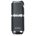 Glossy Butane Jet Torch Lighter with Rhinestones (