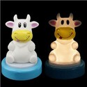 Lovely Cartoon Cow Style LED Touch Lamp Desktop Sm