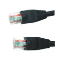 7FT Black Cat 5 Crossover Cable